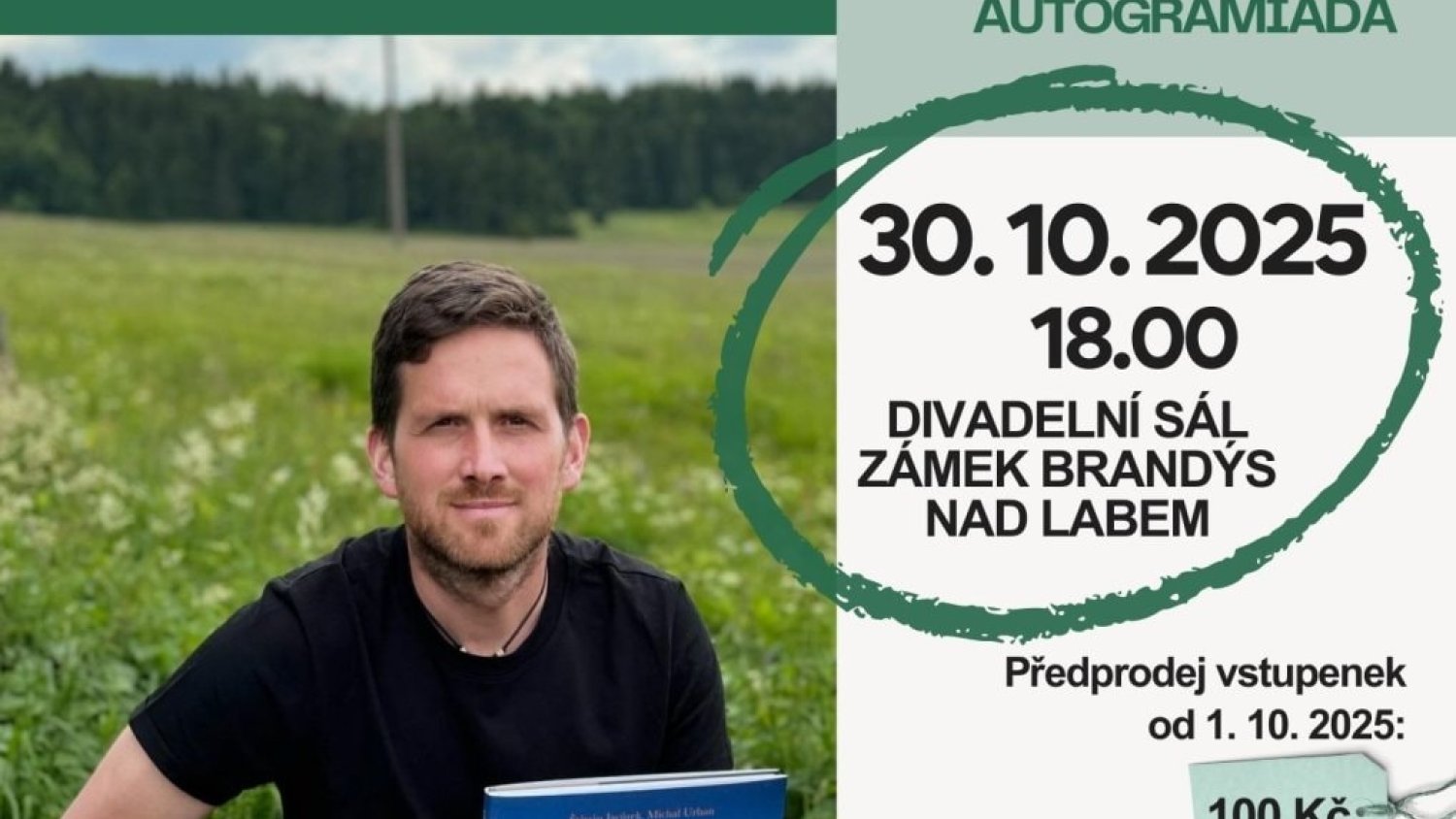 Štěpán JAVŮREK - spisovatel z Krušných hor - Divadelní sál - 30. ŘÍJNA 2025