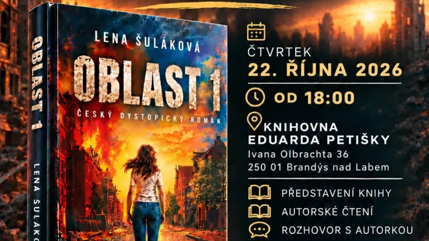 Křest: Lena ŠULÁKOVÁ - OBLAST 1 - 22. 10. 2026